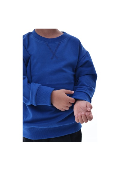 Erkek Çocuk Lacivert Sweatshirt %100 Pamuk 12 Ay 5 Yaş Rahat Kalıp Basic Günlük Üst Lacivert Erkek Çocuk Lacivert Sweatshirt %100 Pamuk 12 Ay 5 Yaş Rahat Kalıp Basic Günlük Üst Lacivert