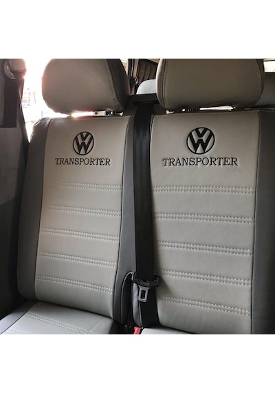 Volkswagen Transporter 5+1 Araca Özel Deri Oto Koltuk Kılıfı (416777674)