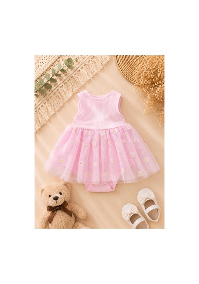 Omeca Concept Kız Bebek Papatya Desenli Tüllü Body Elbise Şık Tütü Elbise Görünümlü Çıtçıtlı Bebek Body Pembe Omeca Concept Kız Bebek Papatya Desenli Tüllü Body Elbise Şık Tütü Elbise Görünümlü Çıtçıtlı Bebek Body Pembe