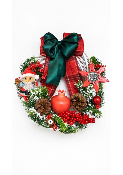 Kapı Süsü Yılbaşı Temalı 28cm
