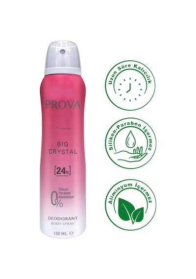 Prova Big Crystal Kadın Deodorant 3 x 150 ML