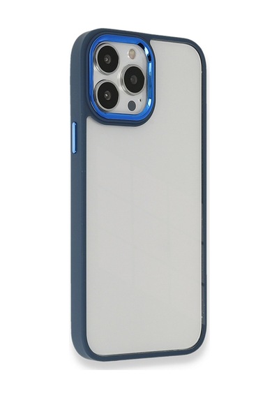 Apple iPhone  Uyumlu,  14 Pro Kılıf Dora Kapak - Mavi