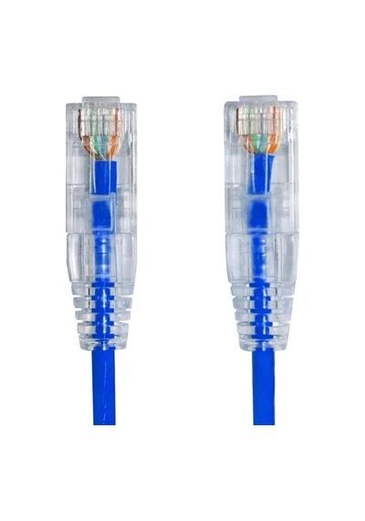 Ager 0.15metre Cat6 Utp Slim Awg28 Ac-602-0015/b Mavi Lszh Patch Kablo 10'lu Paket