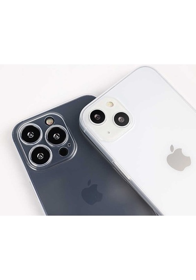 Goocamp Apple iPhone 13 Pro Max Uyumlu Blok Kılıf-renksiz Renksiz