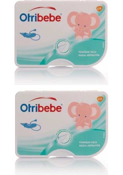 Otribebe Yumuşak Uçlu Nazal Aspiratör X2 Adet