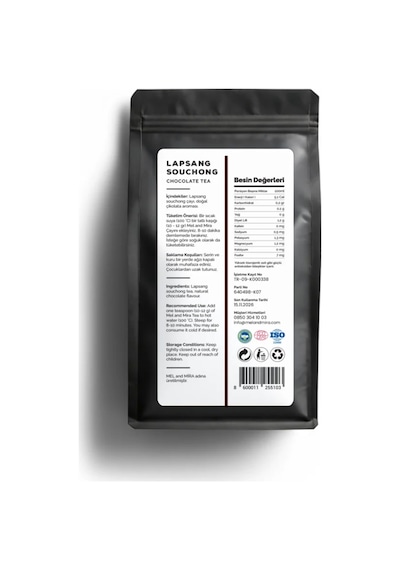 Premium Chocolate Lapsang Souchong Tea 100g, Çikolata Aromalı Lapsang Souchong Çayı