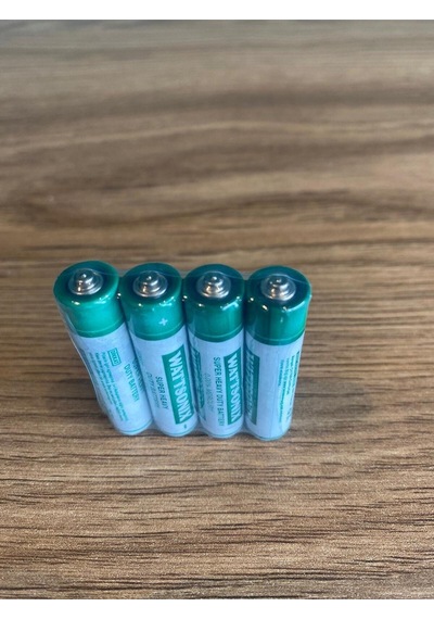 4 Adet - Aaa Çinko Karbon Kumanda Pili 4lü Pil