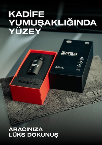 Nasiol ZR53 Araç Nano Seramik Kaplama ve Boya Koruma 10H 3 Yıl Dayanım 50 ML Su İtici Çizik Önleyici