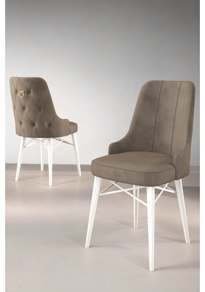 Zümra Serisi, Beyaz Mermer Desen 80x132 Açılabilir Mdf Mutfak Masası Takımı 4 Adet Sandalye Cappucino Zümra Serisi, Beyaz Mermer Desen 80x132 Açılabilir Mdf Mutfak Masası Takımı 4 Adet Sandalye Cappucino