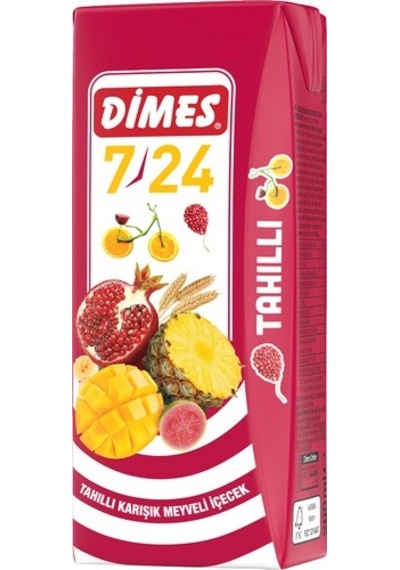 Dimes Tahıllı Karışık Meyve Suyu 200 ML