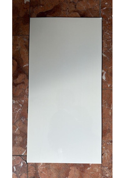 Shiny Düz Beyaz Parlak 30x60cm Yapışkanlı Mutfak Banyo Kaplama Köpük Duvar Paneli Kağıdı Beyaz