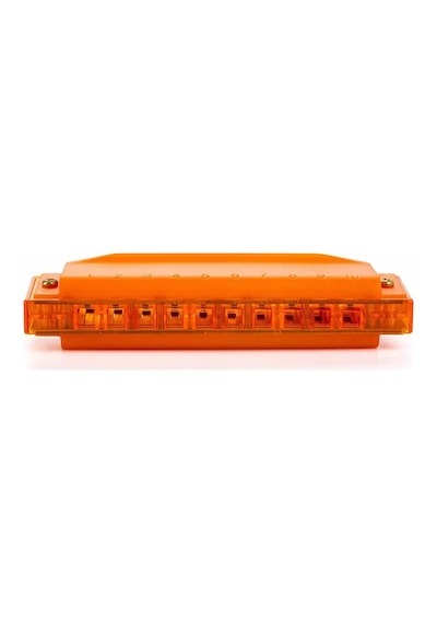 Hohner M5255 Translucent Orange Harp Do Majör