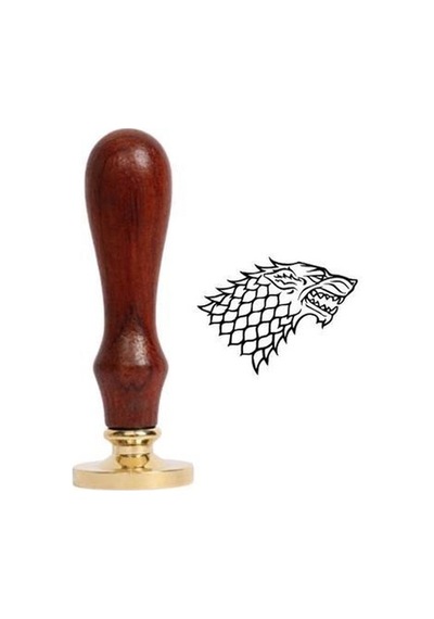 Mektup Damga Mühürü G.O.T Stark + 30 Mühür Mumu + Eritme Kaşığı