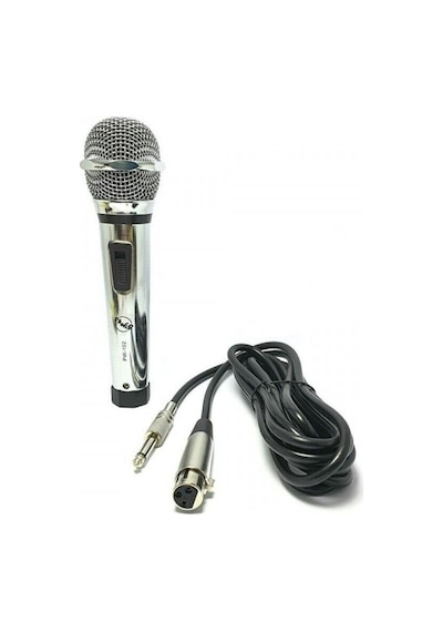 Pawer Pw-102 Profesyonel Kablolu El Mikrofonu Metal Kasa
