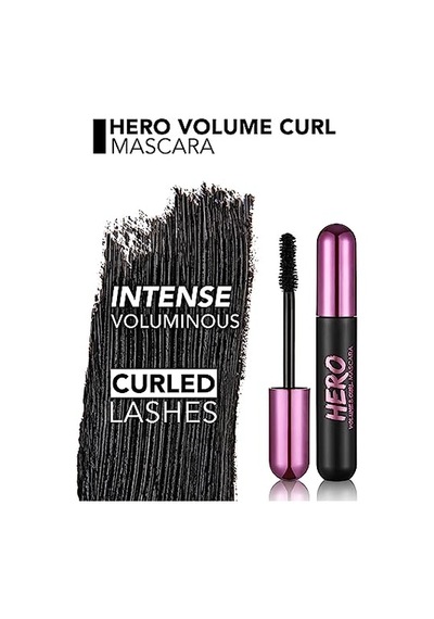 Flormar Kıvrım Ve Hacim Veren Maskara Siyah - Hero Volume & Curl Mascara - 000-8682536022804 00