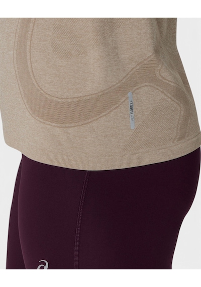 Asics Road Seamless Ss Top Kadın Kahverengi Kısa Kollu Tshirt 2012d292-200