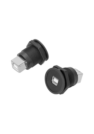 Usb-04c-bk 22 Mm Pano Tip Usb-b Dişi Soket