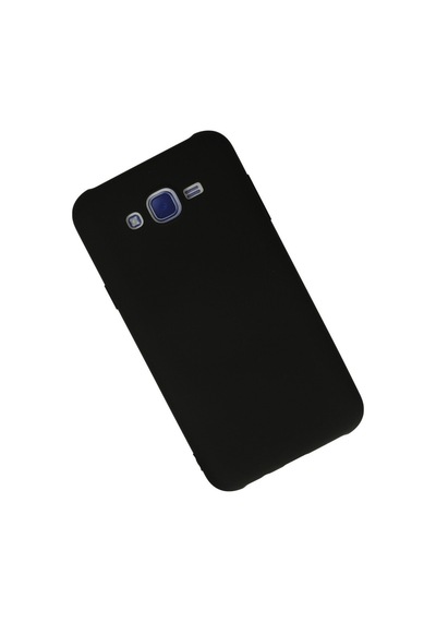 Samsung Galaxy Uyumlu , J7 Kılıf Nano İçi Kadife Silikon - Siyah