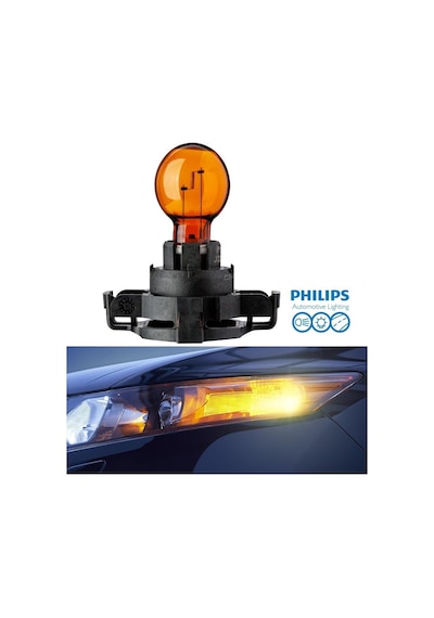 Opel Astra Sinyal 12188Nac1 Phılıps Psy24W Turuncu Sinyal Ampulü