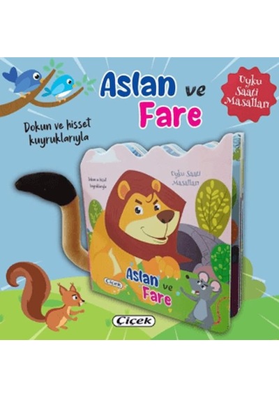 Dokun Ve Hisset Kuyruklarıyla Aslan Ve Fare - Rjcı-761719