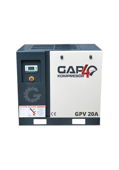 Vidalı Hava Kompresörü 20 Hp Tek Makine