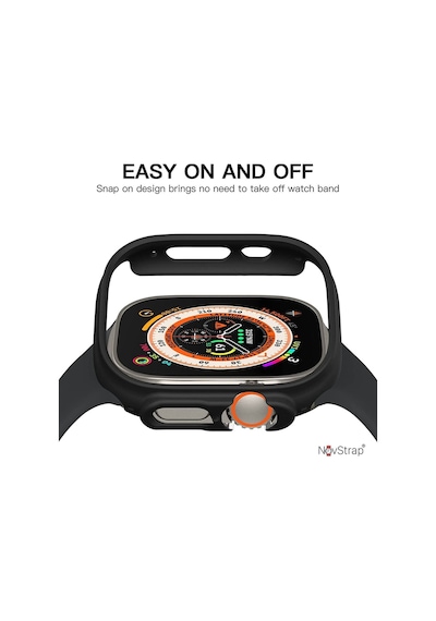 Apple Watch Ultra 49mm Uyumlu Kılıf Apple Watch Ultra Kasa Koruyucu Sert Pc