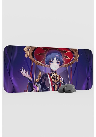 Wanderer Genshin Impact Anime Gacha V1 - 70x30 Xl Gaming Mouse Pad Fare Altlığı