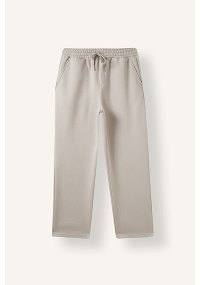 Defacto Relax Fıt Cepli Geniş Paça Uzun Boy Pantolon E9433ax26augr536 Gri-gr536