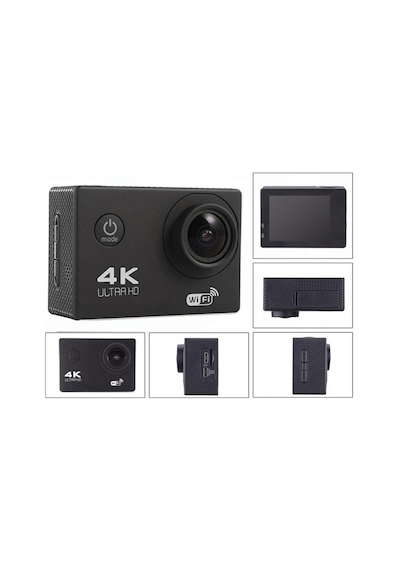 Aksiyon Kamerası Wi-Fi KS503 4K Ultra HD 170 Derece 32 Gb