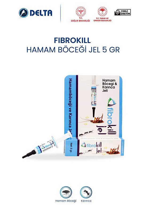 Fibrokill Karınca Ve Hamam Böceği Jeli 5gr 2 Adet