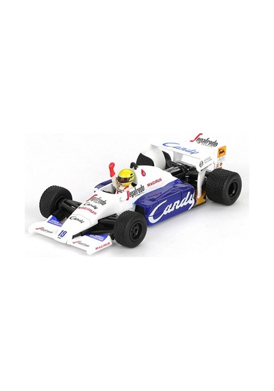 1/64 Model Araç Tg184 19 Ayrton Senna 1984 Monaco Grand Prix 2nd Place Çok Renkli