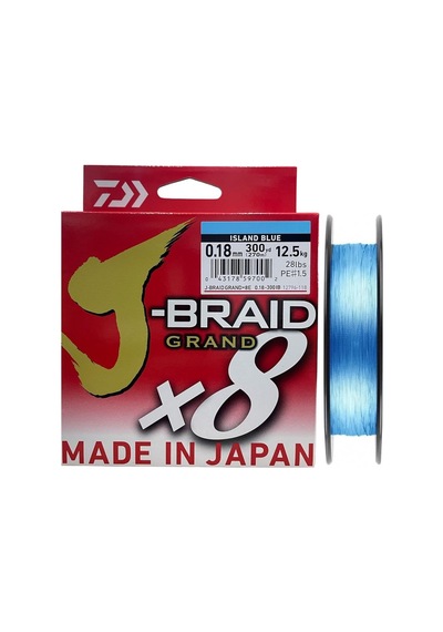 Daiwa J-braid Grand 270mt 0.18mm 8x Island Blue İp Misina
