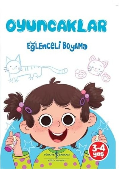 Oyuncaklar - Eğlenceli Boyama 3-4 Yaş