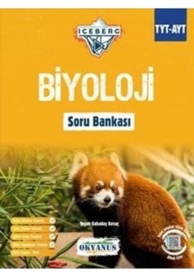 Okyanus Tyt/Ayt Iceberg Biyoloji Soru Bankası N11.16164