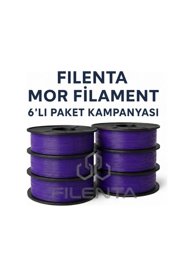Mor Pla Premium Filmanet 6'lı Set