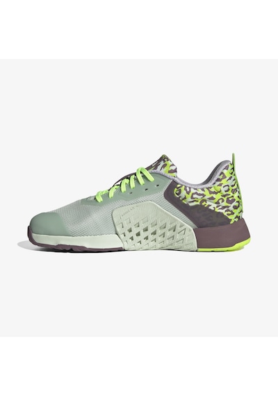 Adidas Dropset 3 Gfx Kadın Yeşil Antrenman Ayakkabısı Id8660