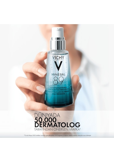 Vichy Mineral 89 Termal Su ve Doğal Hyalüronik Asit İçeren Serum 50 ML