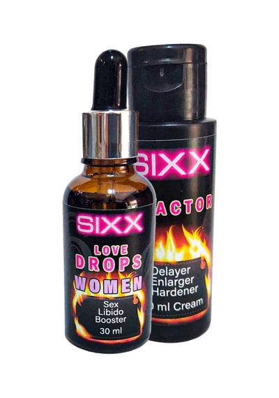 Sıxx 3x Etki Erkekşekillenme Kremi + Extradestek 30 Ml Kadındamla