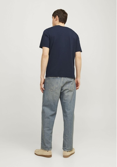 Jack & Jones JJECORP LOGO TEE PLAY Erkek  Lacivert Tişört