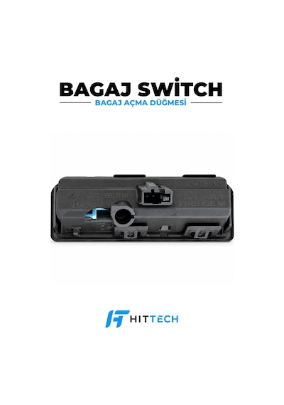 Volkswagen, Audi, Seat, Skoda ve BMW Uyumlu Bagaj Açma Düğmesi Butonu Switch OEM 3V0827566 5E5827566B
