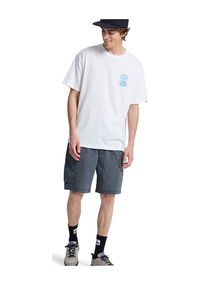 Evo Blossom Of Beyaz Bisiklet Yaka Normal Baskılı Erkek T-shirt White