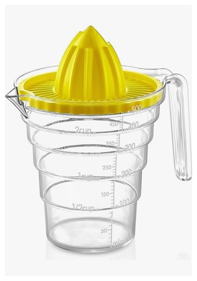 Ölçülü Narenciye Sıkacağı 500 Ml Lik Ölçü Kabı Sert Plastik Diğer