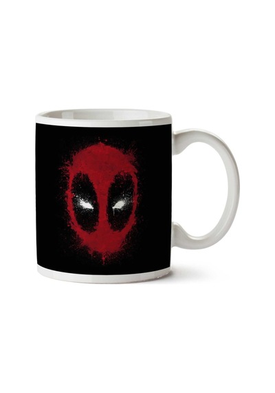 Deadpool Ink Mercenary İki Tarafı Baskılı Kupa Bardak