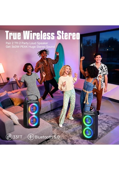 Bluetooth Hoparlör, 80w Taşınabilir Kablosuz Hoparlör Kutusu Müzik Kutusu, Güçlü Bas, Güçlü 105db Ses, Karışık Renkli Led Işıkları, Usb Çalma, 24 Saat Çalma Süresi Bluetooth Hoparlör, 80w Taşınabilir Kablosuz Hoparlör Kutusu Müzik Kutusu, Güçlü Bas, Güçlü 105db Ses, Karışık Renkli Led Işıkları, Usb Çalma, 24 Saat Çalma Süresi