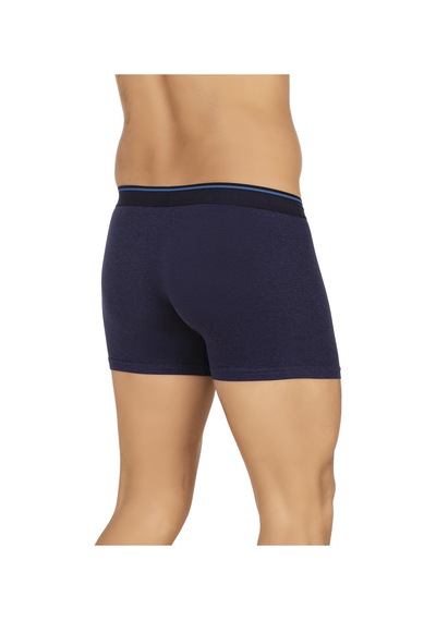 Özkan Underwear Özkan 11256 3'lü Paket Erkek Premium Kumaş Modal Pamuklu Esnek Yumuşak Boxer Şort Lacivert