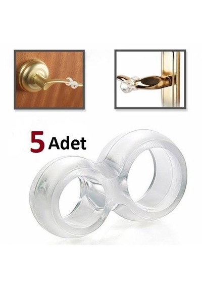 Plastik Kapı Kol Tamponu 1 Paket ( 7 Adet)