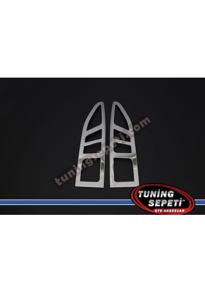 Peugeot Partner Tepee 2008 - 2017 Stop Çerçevesi Abs Krom