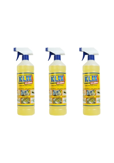 Klix Colombia Çok Amaçlı Genel Temizleyici 3 x 1 L