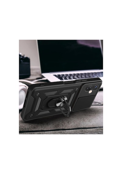 Hot 30 4g Kılıf Pars Lens Yüzüklü Silikon - Yeşil Bzsxx00 1