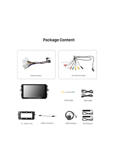 Toyota Aurıs 2006-2011 Uyumlu Multimedya Navigasyon Usb Kamera Carplayer 4 Ram